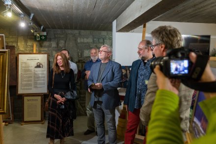 Wernisaż wystawy "Granatowe Góry" w Muzeum Magicznego Realizmu